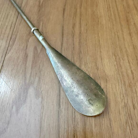 Vintage Brass Shoe Horn Back Scratcher Hand - Picture 5 of 9